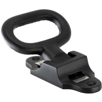 AG Folding Step in Matt Black on Brass (5" x 3-1/4")