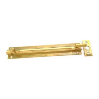 AG Brass Barrel Bolt Latch (6" / Cranked)
