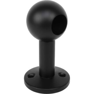 AG Matt Black Gallery Ball Post End (3/8" / Tall)