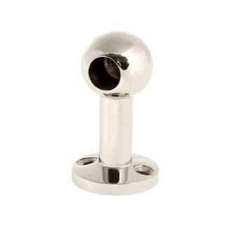 AG Gallery Ball Post 3/8" Tall End Satin Nickel