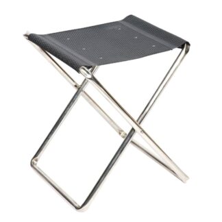 Crespo Stool/Footrest AL/302 in Dark Grey