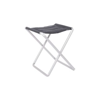 Crespo Stool/Footrest AL/302 Deluxe in Dark Grey
