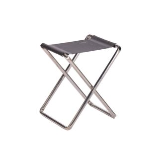 Crespo Stool/Footrest AL/301 in Dark Grey