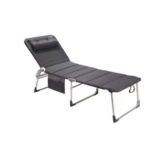Crespo Lounger AL/363 Deluxe in Dark Grey
