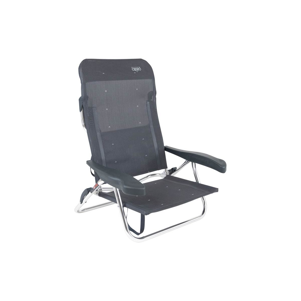 Crespo Beach Chair AL/221 in Dark Grey