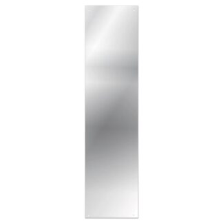 Rectangular Glass Mirror Includes Fixings Pre-Drilled 300 x 1200 x 4mm