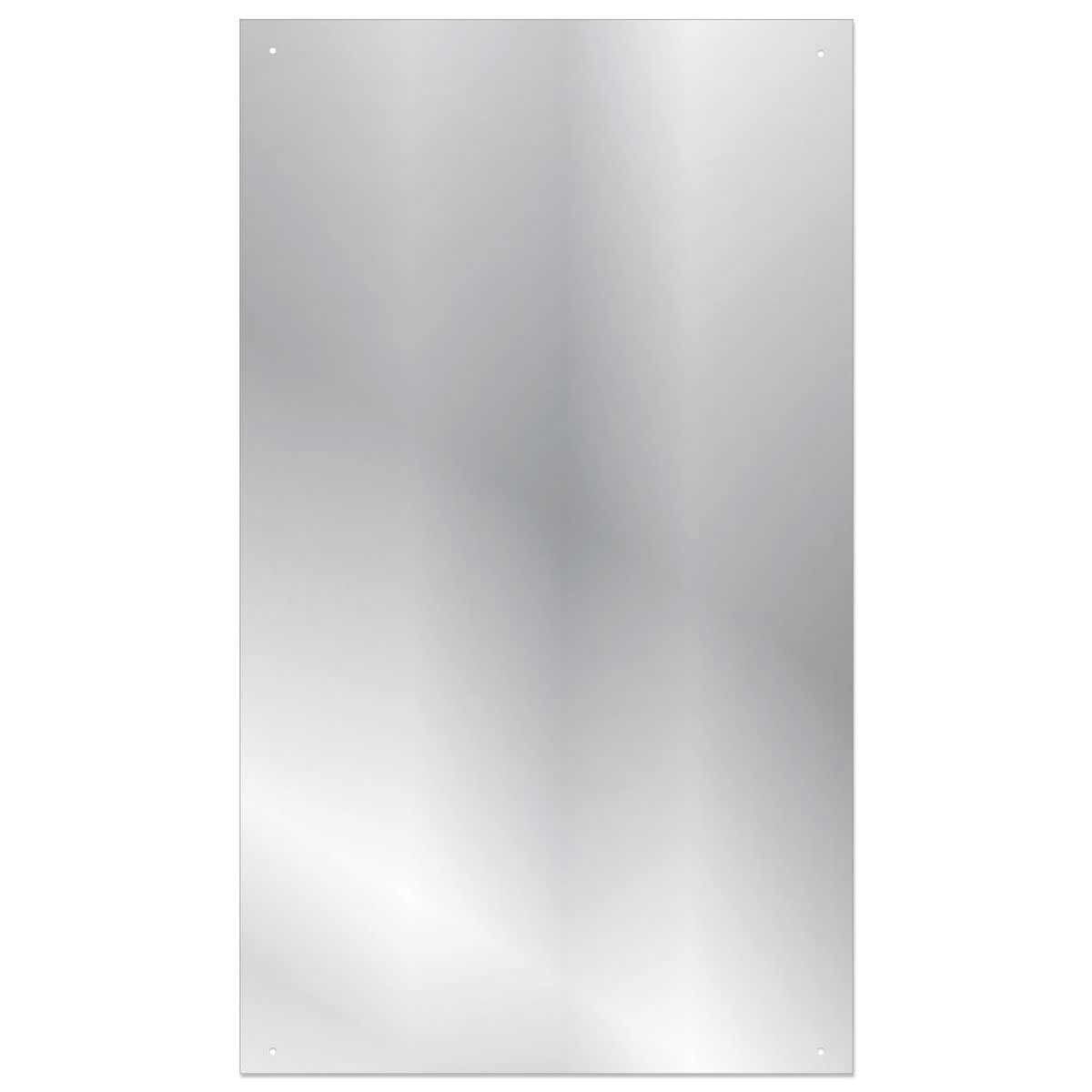Rectangular Glass Mirror with Pre-drilled Holes 360 x 720mm