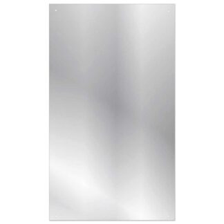 Rectangular Glass Mirror with Pre-drilled Holes 600 x 400mm