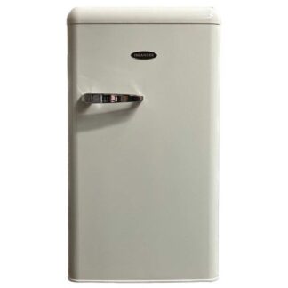 Indlander Retro Style Fridge and Icebox (12V / Cream)