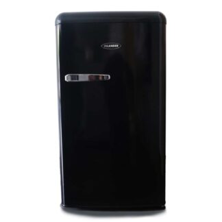 Inlander 12V Retro Style Fridge in Black