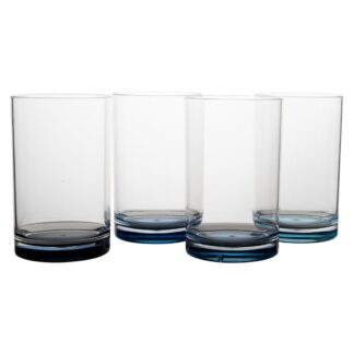 Gimex Colour Line Water Glass Sky (320ml / 4 Pieces)