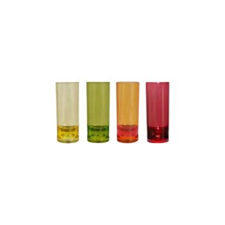 Gimex Colour Line Shot Glass Rainbow (40ml / 4 Pieces)