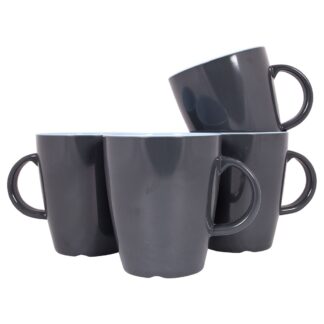 Gimex Vivid Line Mug Blue (380ml / 4 Pieces)