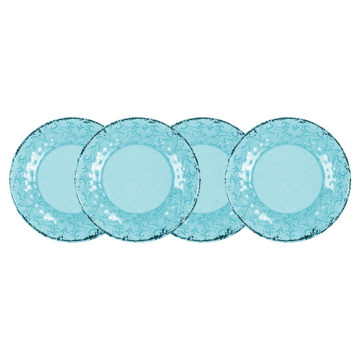 Gimex Stone Line Plate Opal (4 Pieces)