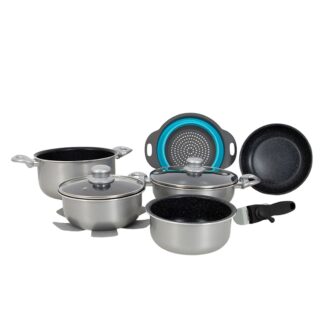 Gimex Cookware Induction Silver (9 Pieces)