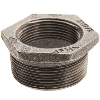 AG Malleable Iron Reducing Bush (2" BSP Male to 1-1/2" BSP Female)
