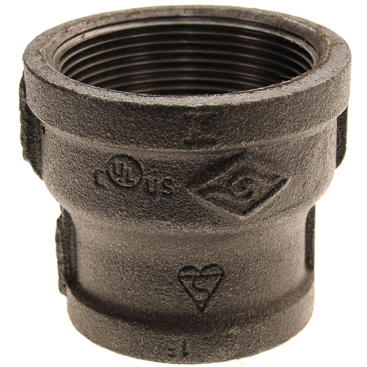 AG Malleable Iron Reducing Socket (2" BSP Female to 1-1/2" BSP Female)