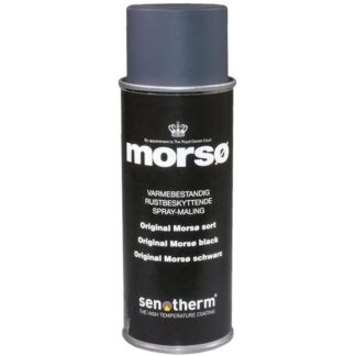 Morso High Temperature Stove Spray Paint Grey - 400ml