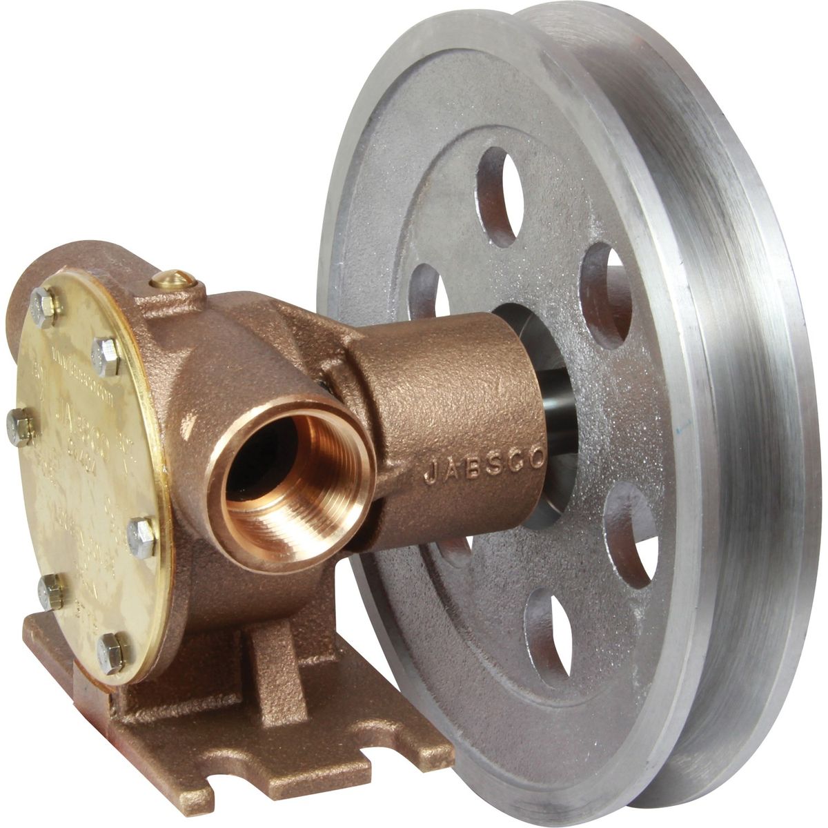 Jabsco CW404 Foot Mount Engine Cooling Pump (3/4" BSP / 159mm Pulley)