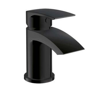 AG Belini Mini Mono Basin Mixer Tap in Black