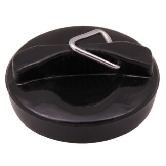 AG Ring Pull Sink Plug 1-1/2" Black