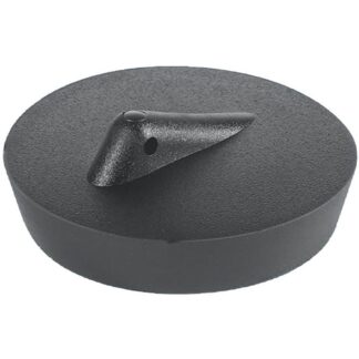 AG Sink Plug 2" Black PVC