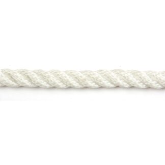 Kingfisher 12mm White Anchor Line Rope with Galvanised Thimble (15m)