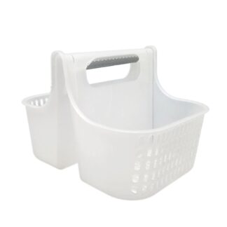Blue Canyon Double Compartment Carry Caddy Organiser (White)