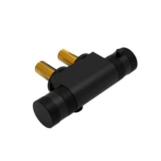 AG Mini Horizontal Shower Valve in Black (45mm Centres)