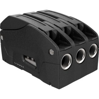 Lewmar DC1 Triple Rope Clutch Low-Load (10-12mm / Black)