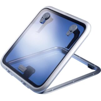 Lewmar Low Profile Hatch with Stay (Size 60 / Smoke Grey)