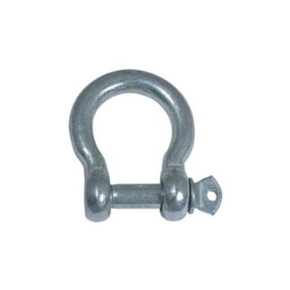 AG Galvanised Steel Bow Shackle with 10mm Pin (20mm ID)