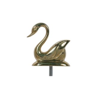 AG Tiller Pin Brass Swan SS Pin