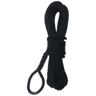 AG Mooring Line with Soft Eye (Black / 14mm x 15m)
