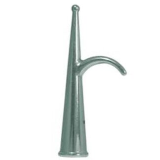 AG Single Chrome Boat Hook (170mm Long / 28mm ID)