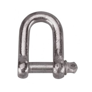 AG Galvanised Steel D Shackle with 16mm Pin (32mm ID)