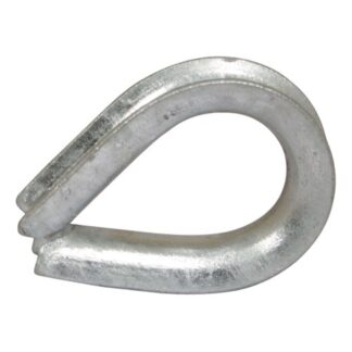 AG Electro Galvanised Thimble BS464 for 16mm Wire