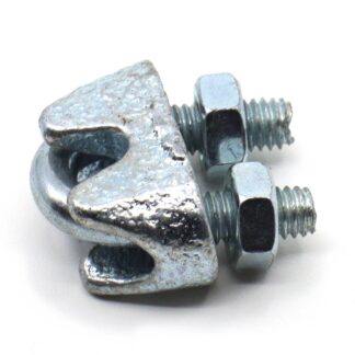 AG Commercial Wire Rope Grip in Galvanised Steel (3mm)