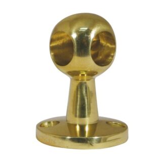 AG Gallery Post Corner 3/8" Brass 1-1/4"