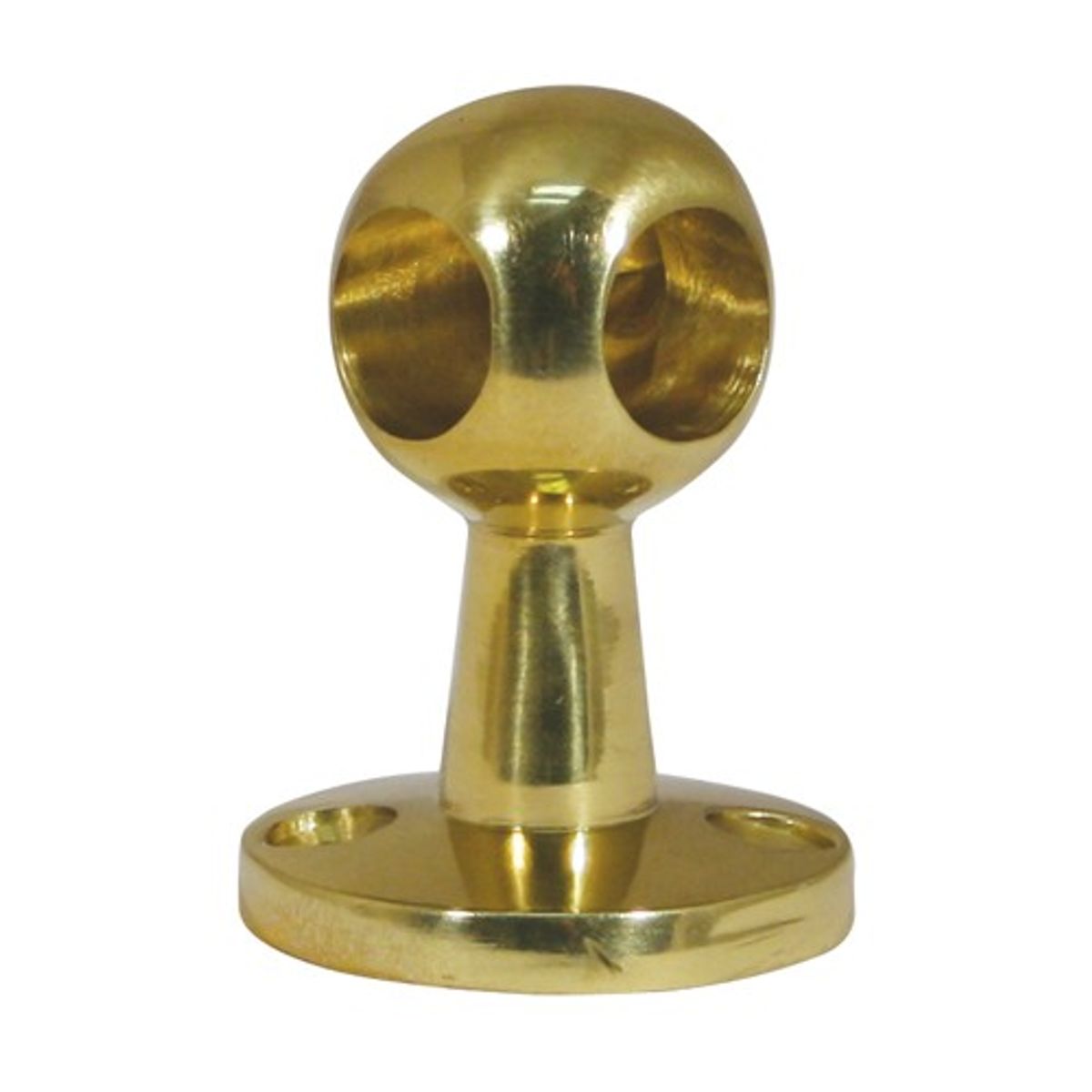 AG Gallery Post Corner 3/8" Brass 1-1/4"