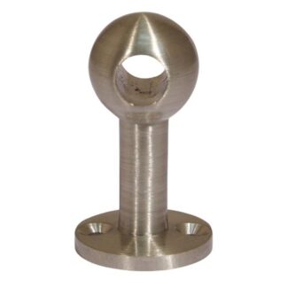 AG Gallery Post Through Satin Chrome 3/8" x 1-3/4"