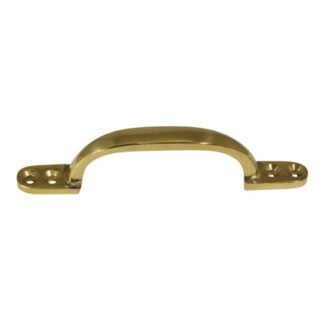 AG Handle Rigid Pull Brass 100mm