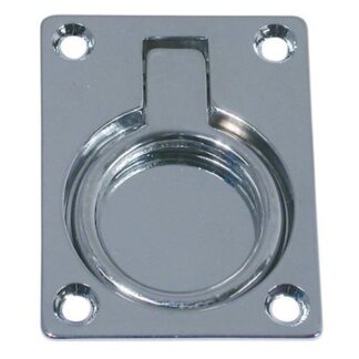 AG Lifting Ring Flush Chrome 45 x 38mm