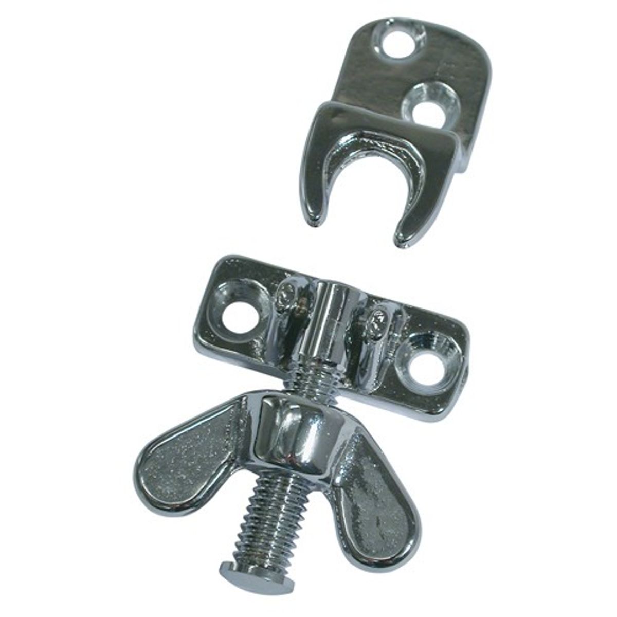 AG Chrome Hatch Fastener (50mm x 40mm x 10mm)
