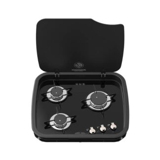 Thetford Topline Series 169 3 Burner Hob with Shut off Lid