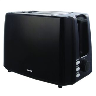 Igenix 2 Slice Toaster in Black 750W 230V