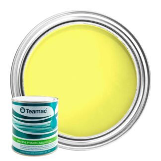Teamac Marine Undercoat Paint in Primrose (1 Litre)
