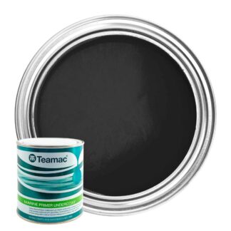 Teamac Marine Undercoat Paint in Black (1 Litre)