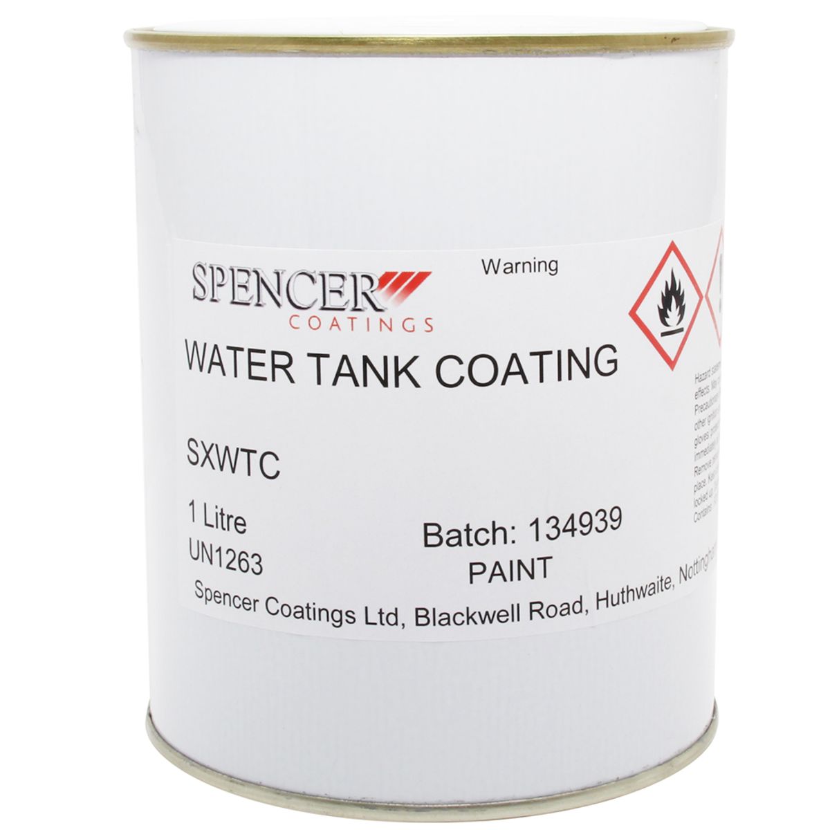 Sealex Water Tank Blacking 1 Litre