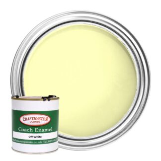 Craftmaster Coach Enamel Boat Paint in Off White (500ml)